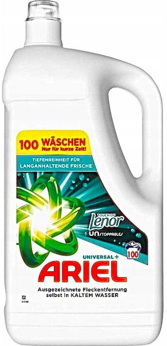 Ariel gel na praní univerzální 5 l 100 praní německý originál výkonný