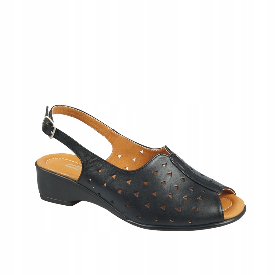 

Sandały Damskie Skórzane Odkryty Palec R.41