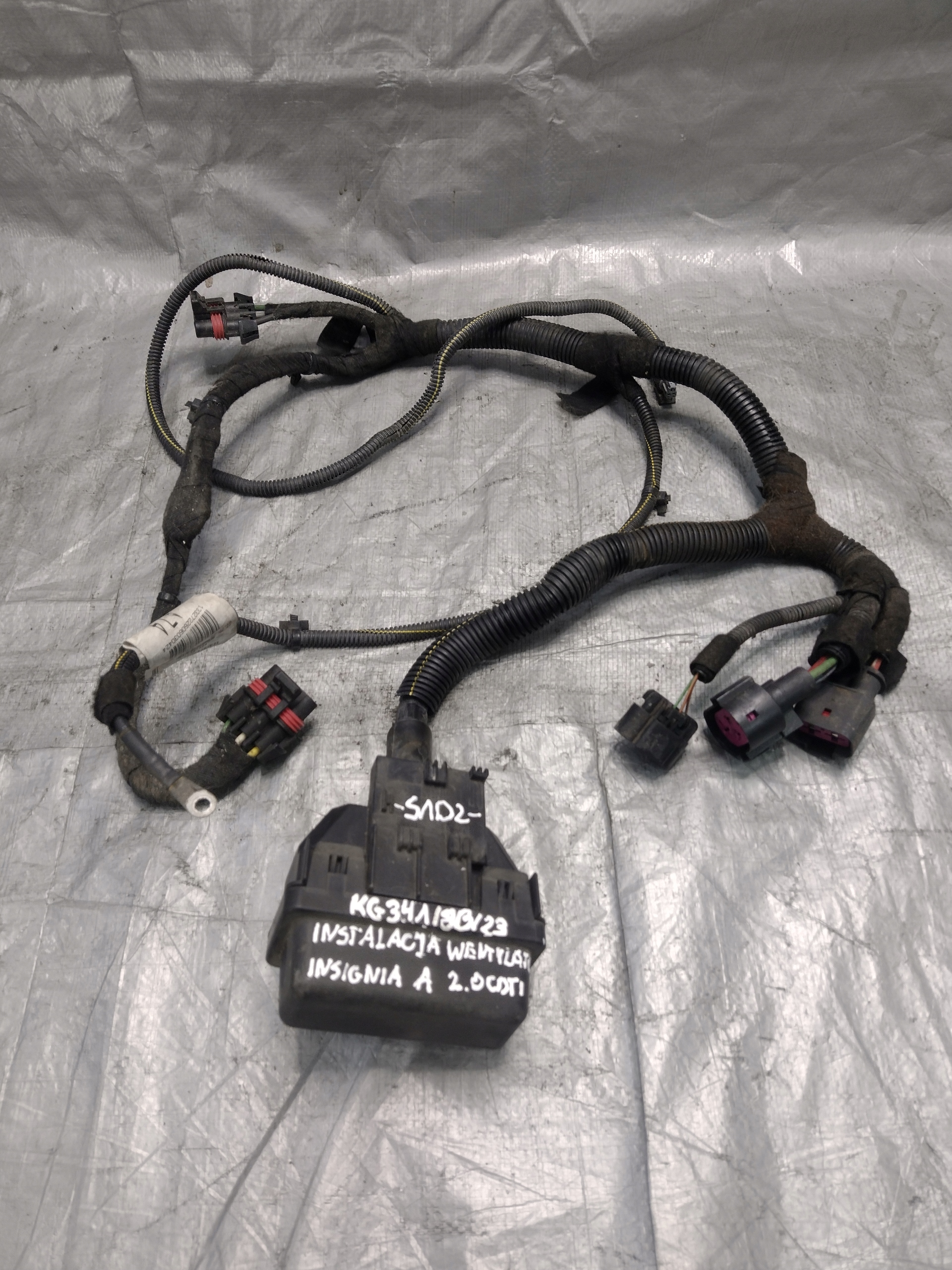 cablaggio VENTOLA Opel Insignia A 13327226