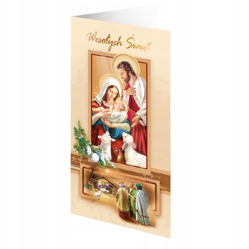 KARNET KARTKA LAURKA BOŻE NARODZENIE KOPERTA 1 szt
