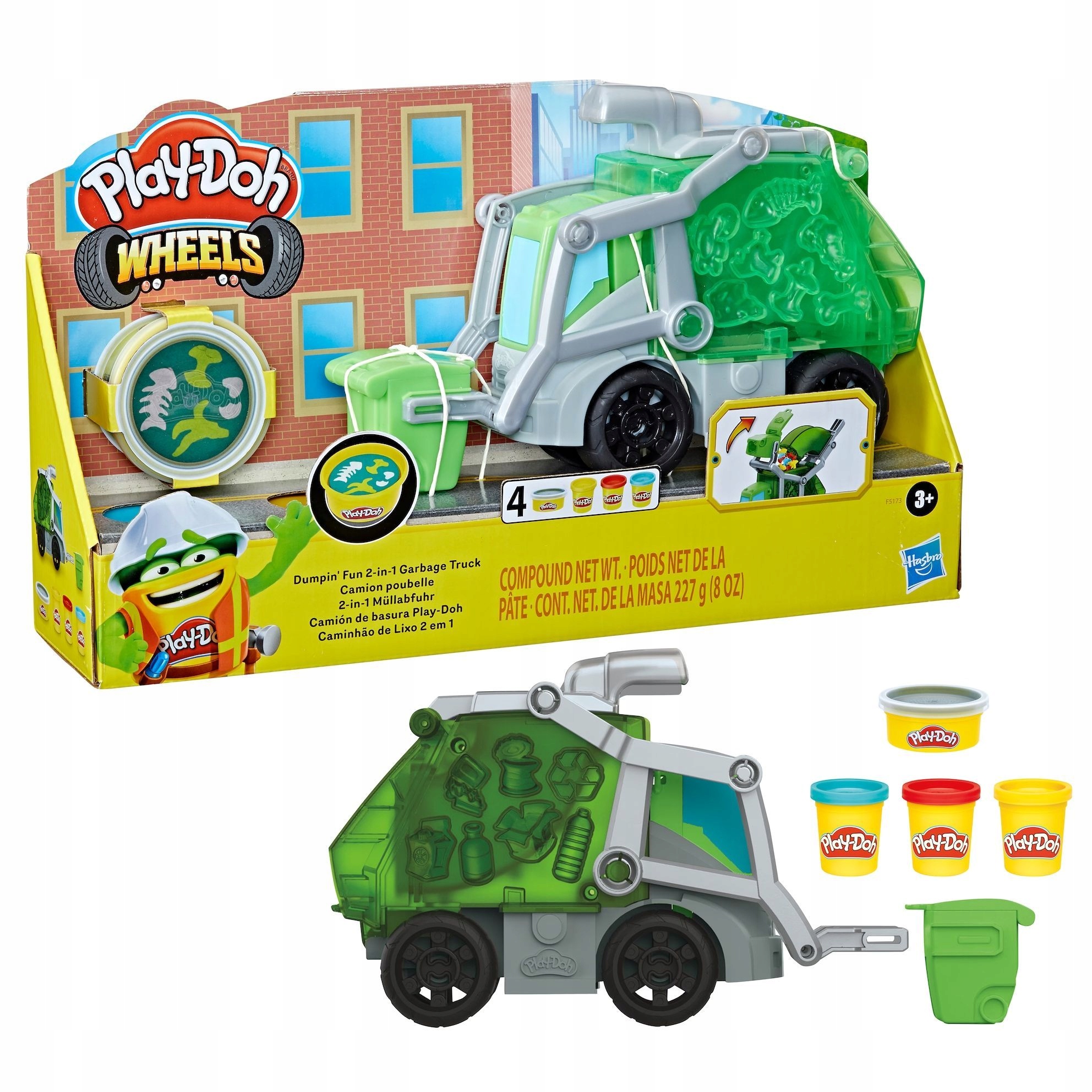 

Play-Doh Śmieciarka Recykling Ciastolina F5173