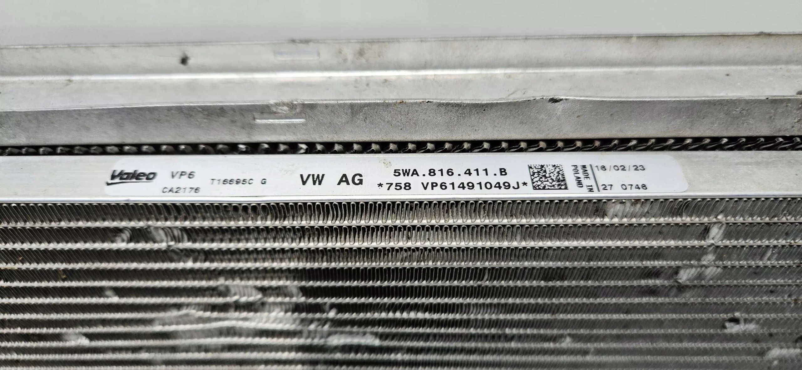 KOMPLET Radiateur Eau KLIMA VW AUDI SKODA ORYG