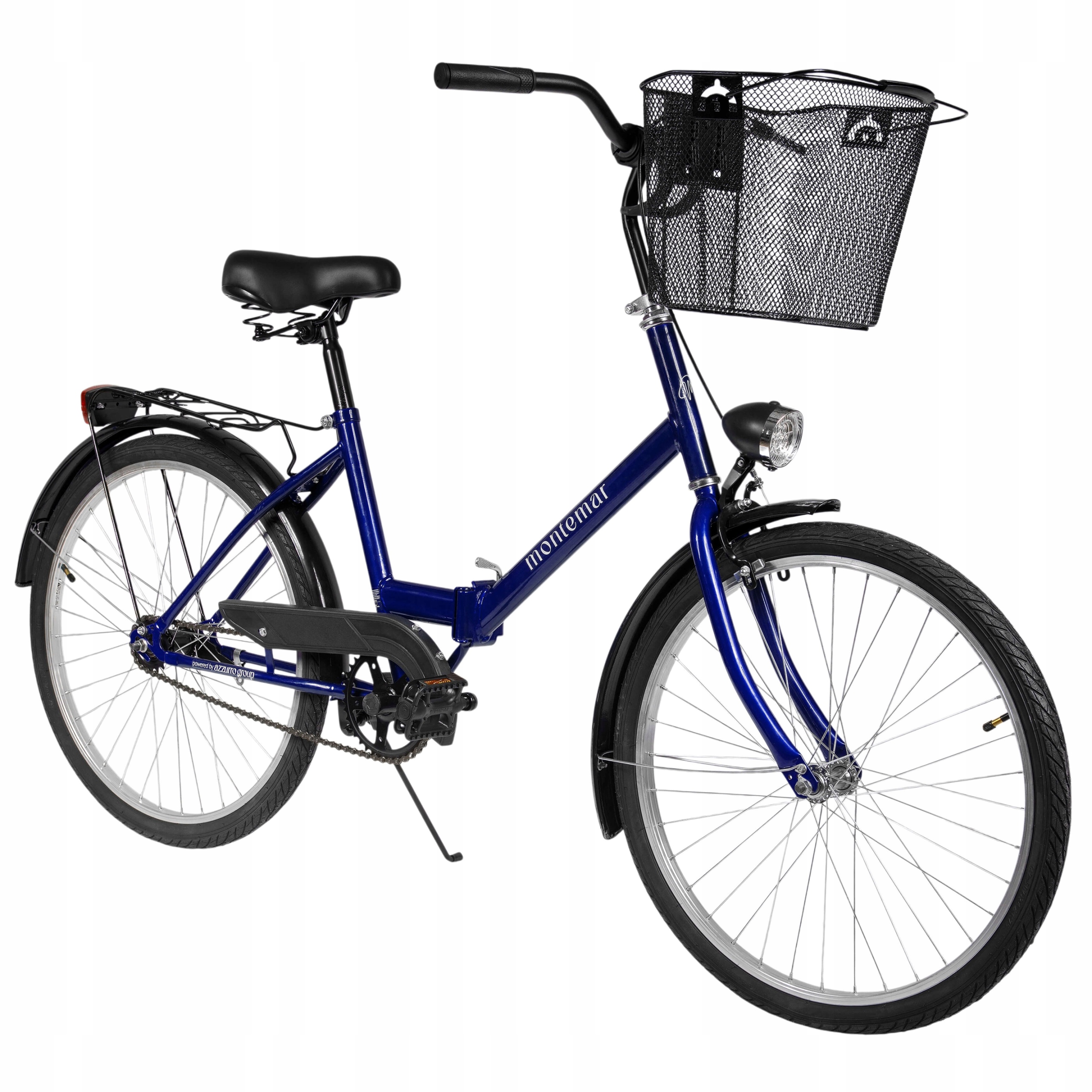 Rower Składany Miejski Męski Damski Montemar 24 cale Składak Polska Marka