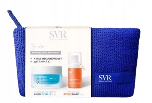 Svr Zestaw Hyalu Biotic Krem żel C Eye Biotic Krem pod oczy 50 ml 15 ml