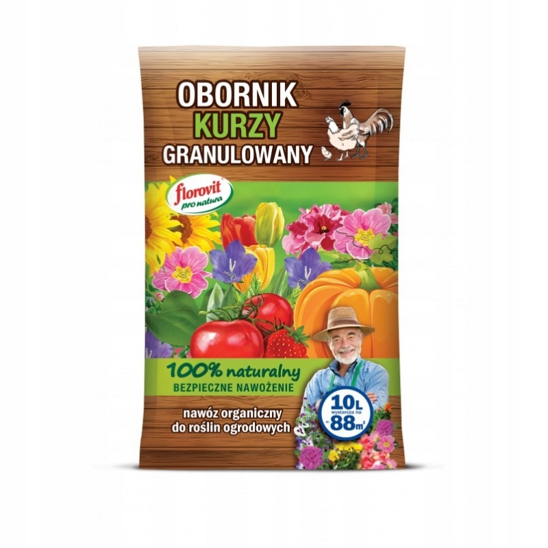 

Obornik Granulowany Kurzy-florovit Pro Natura 10L