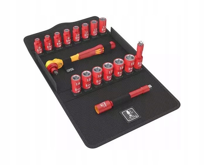 Sada S Hrkálkou Zyklop 3/8'' Vde, 8100 Sb Vde 1, 17 Ks