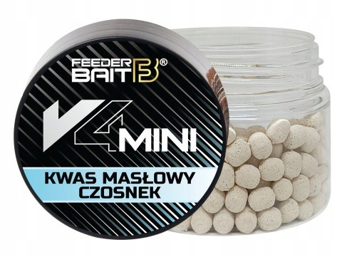V4 mini Kwas masłowy Czosnek Feeder Bait