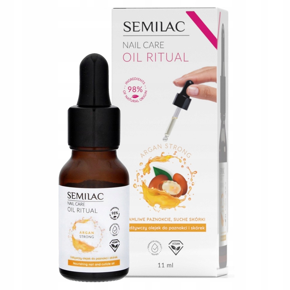SEMILAC OLEJEK ODŻYWKA DO SKÓREK I PAZNOKCI 11ml