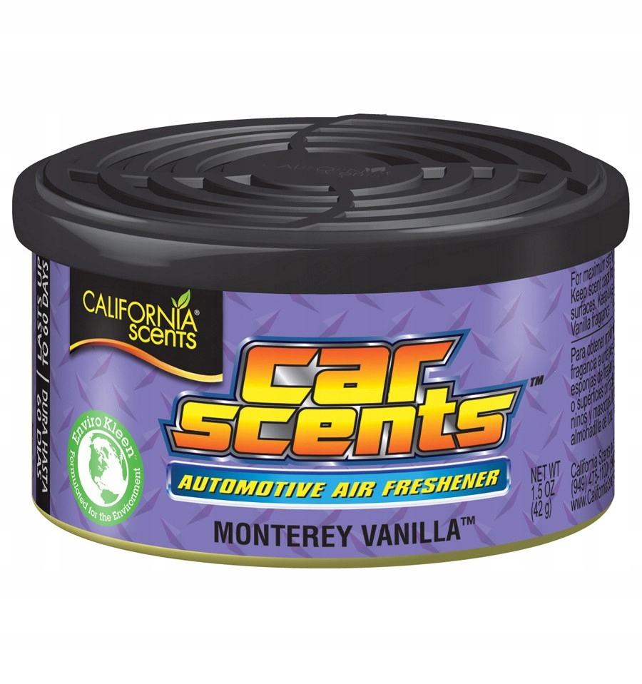 zapach CALIFORNIA CAR SCENTS - WANILIOWY VANILLA