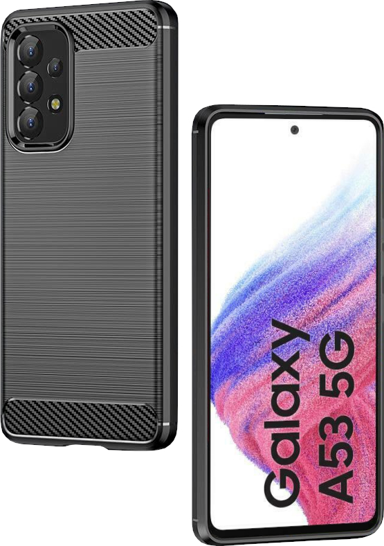 

Etui Pancerne Karbon do Samsung A53 5G Szkło
