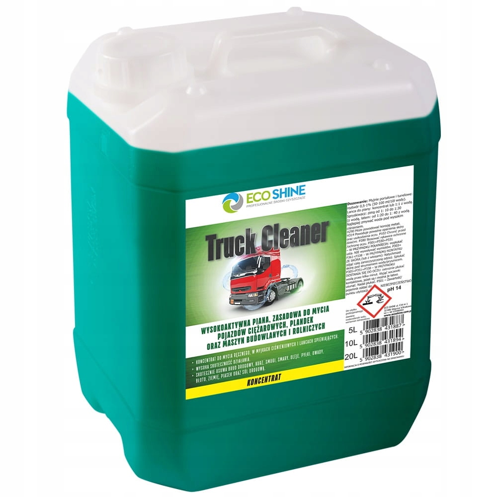 AKTYWNA PIANA TRUCK CLEANER 10 L DO mycia TIRÓW I PLANDEK