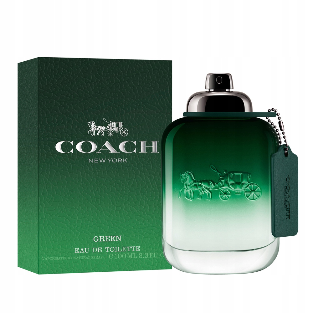 Coach Green Toaletní voda pro muže Edt Parfém Pánská vůně 100 ml