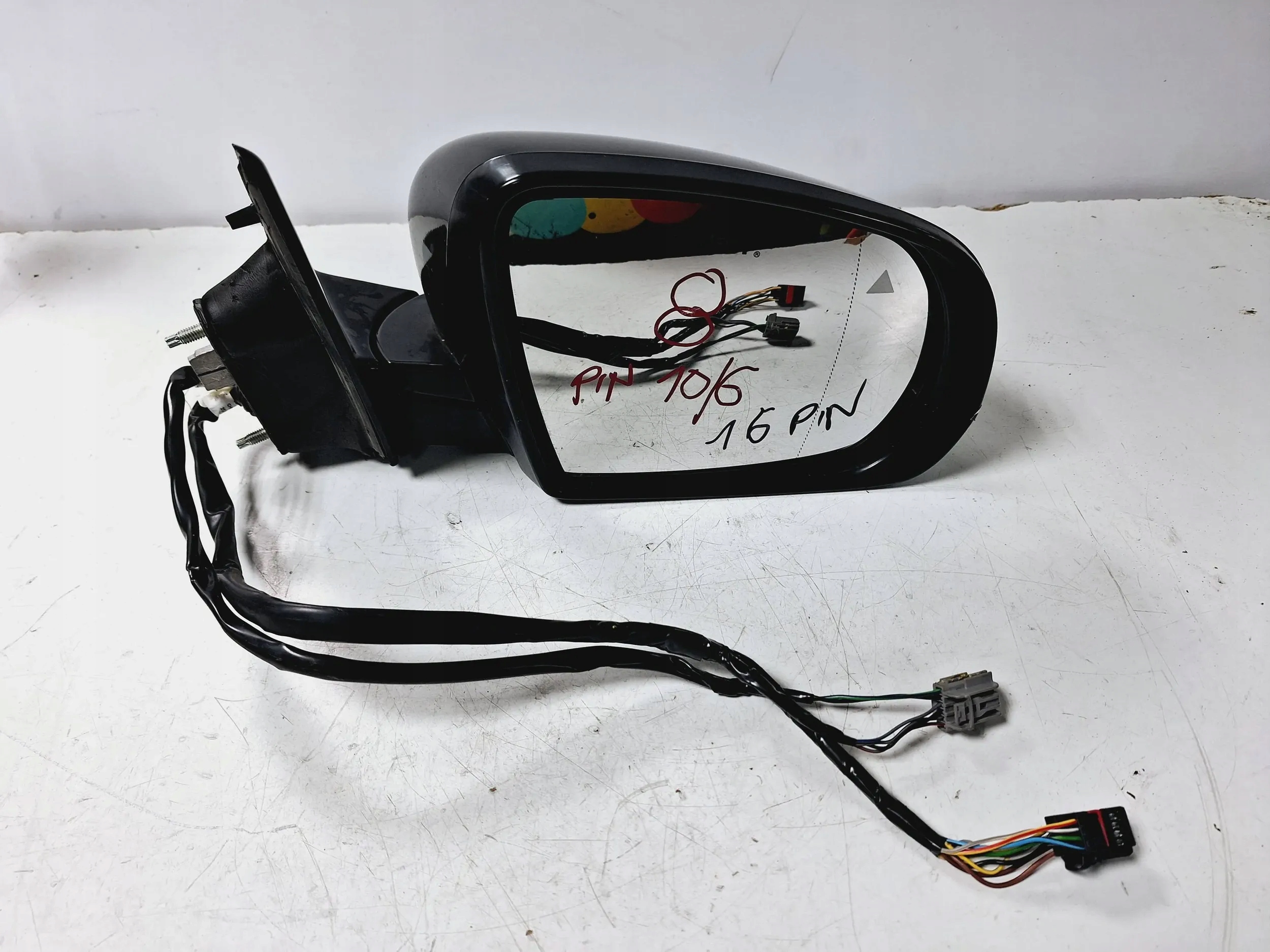 mirror right Jeep Compass II 17- 16PIN EU