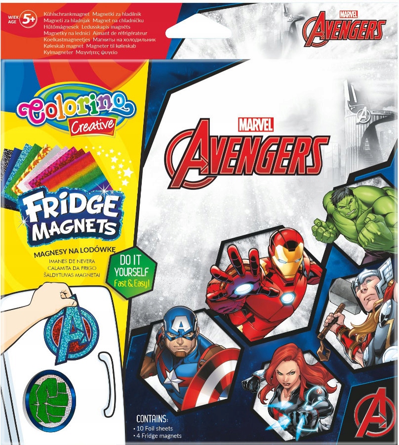 

Magnesy Na Lodówkę Disney Avengers Zestaw nr 2