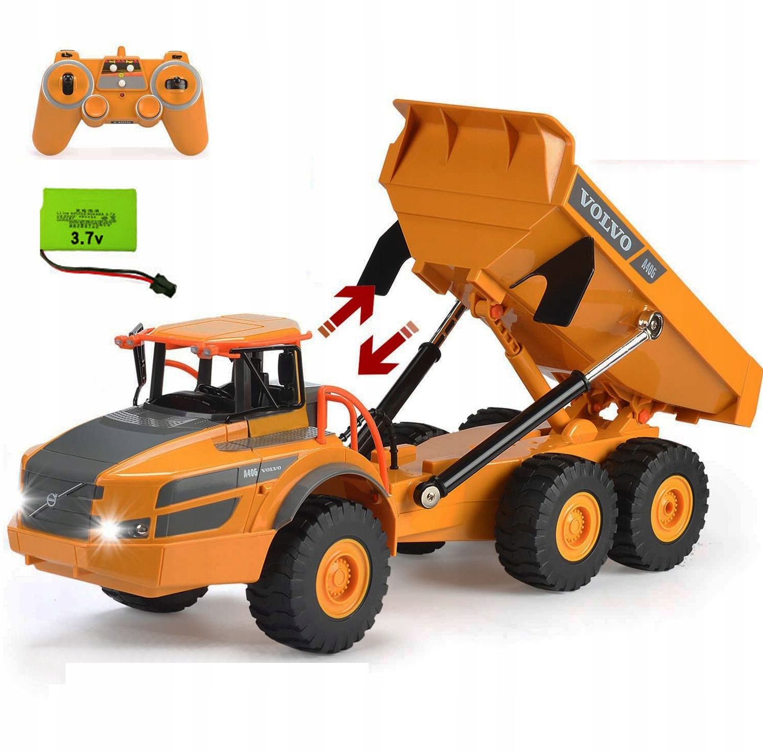 

Wywrotka Zdalnie Sterowana Volvo Wozidło E581-003