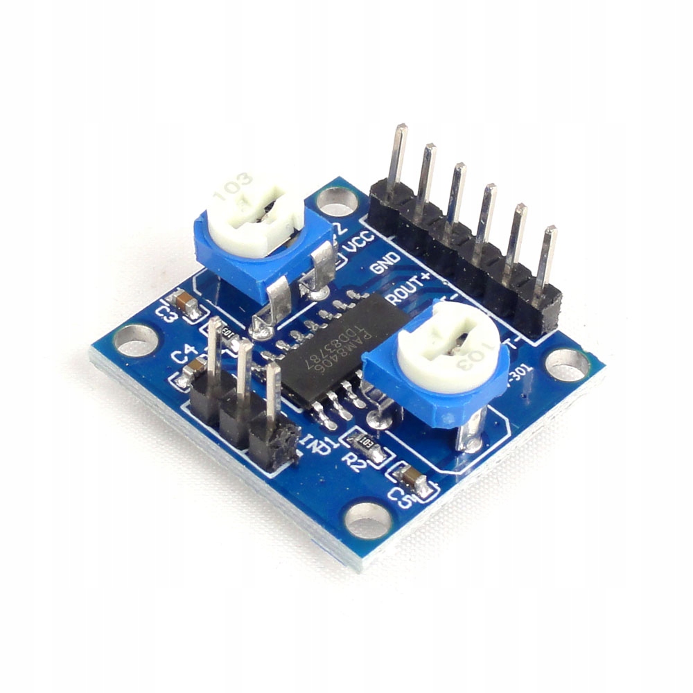 

Moduł wzmacniacza audio stereo 2x5W PAM8406
