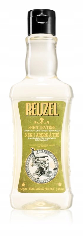 Reuzel Tea Tree Šampon 3V1, Kondicionér A Sprchový Gel 350 ML