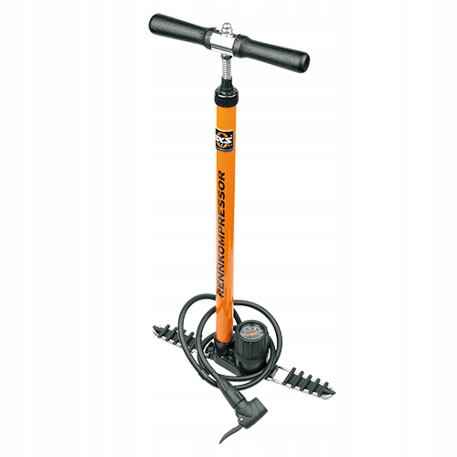 Pumpička na kolo Sks Rennkompressor s hlavicí MV Easy Multivalve a manometrem