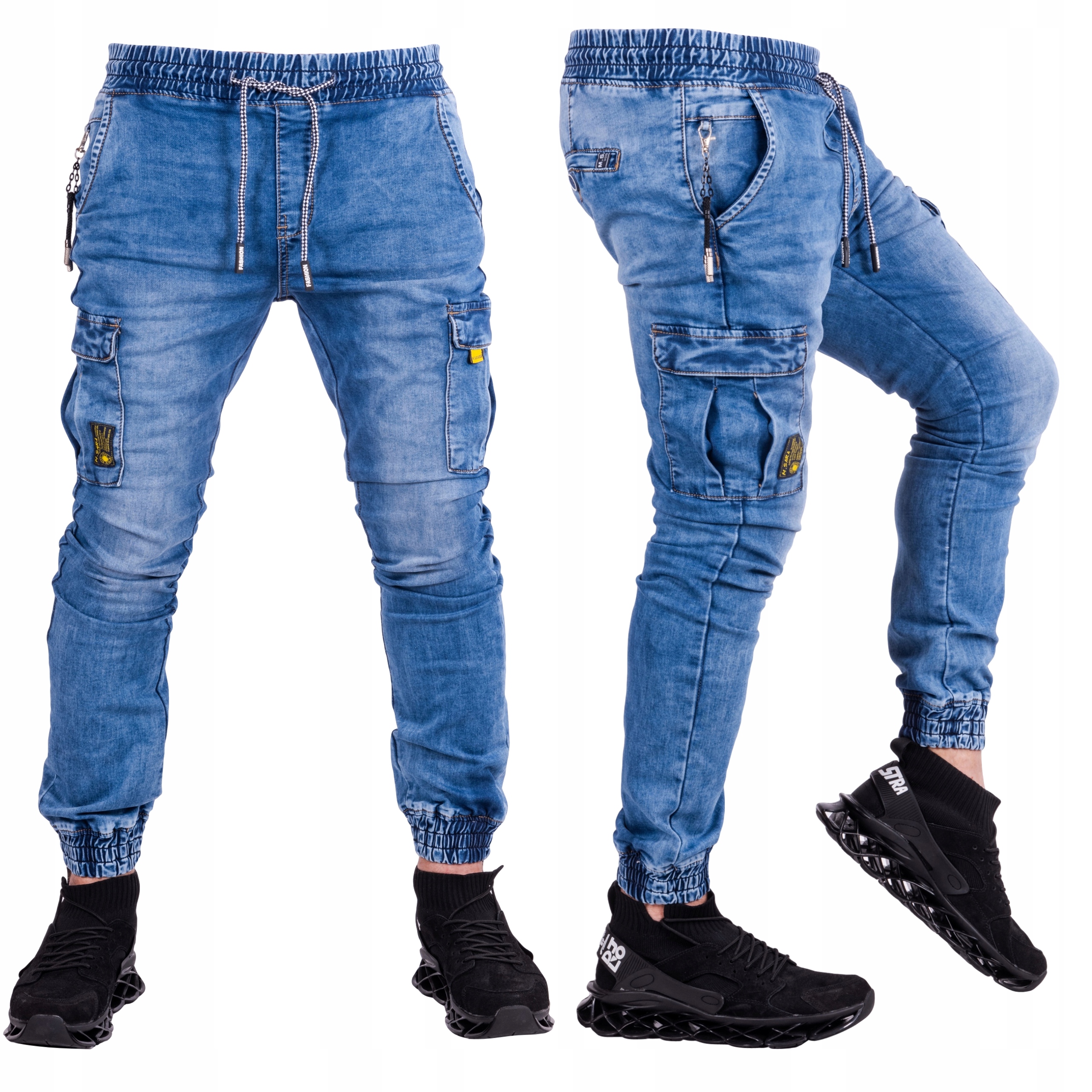 

Dario joggery jeansowe niebieskie bojówki r.36