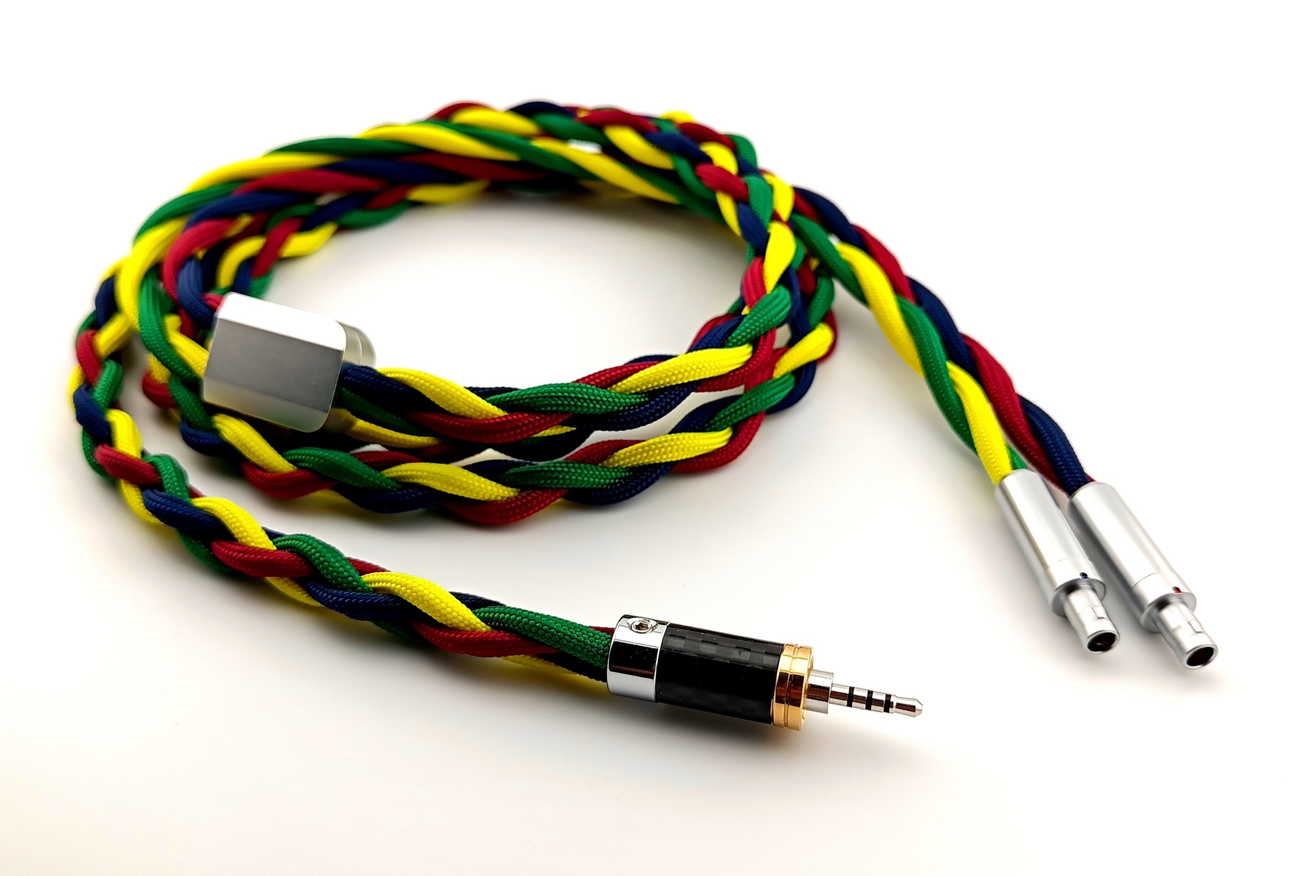 Ručne vyrobený vyvážený kábel pre Sennheiser HD800, varianty 2,5 mm