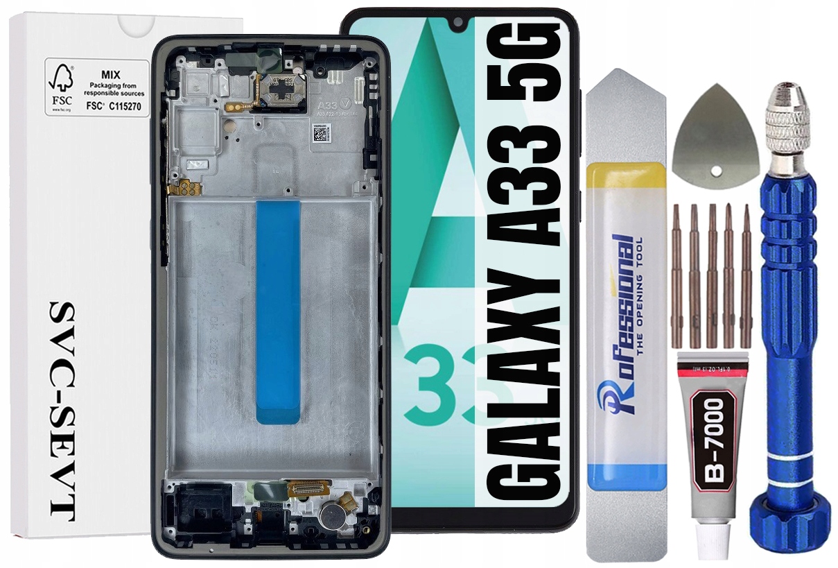 Displej Pro Samsung Galaxy A33 5G A336 Originální Oem Obrazovka +rámeček