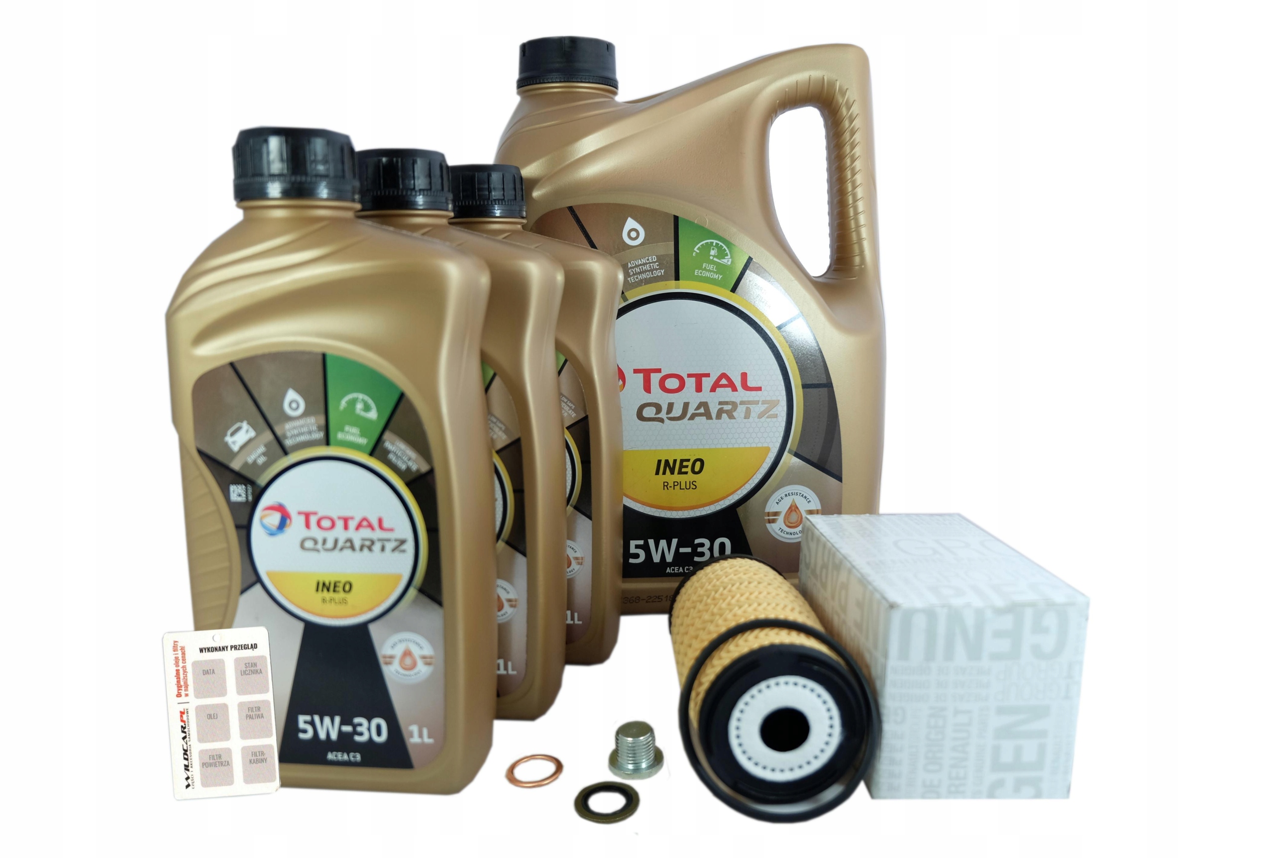 Sada Filtr olej 5W30 Opel Movano B 2.3 Cdti