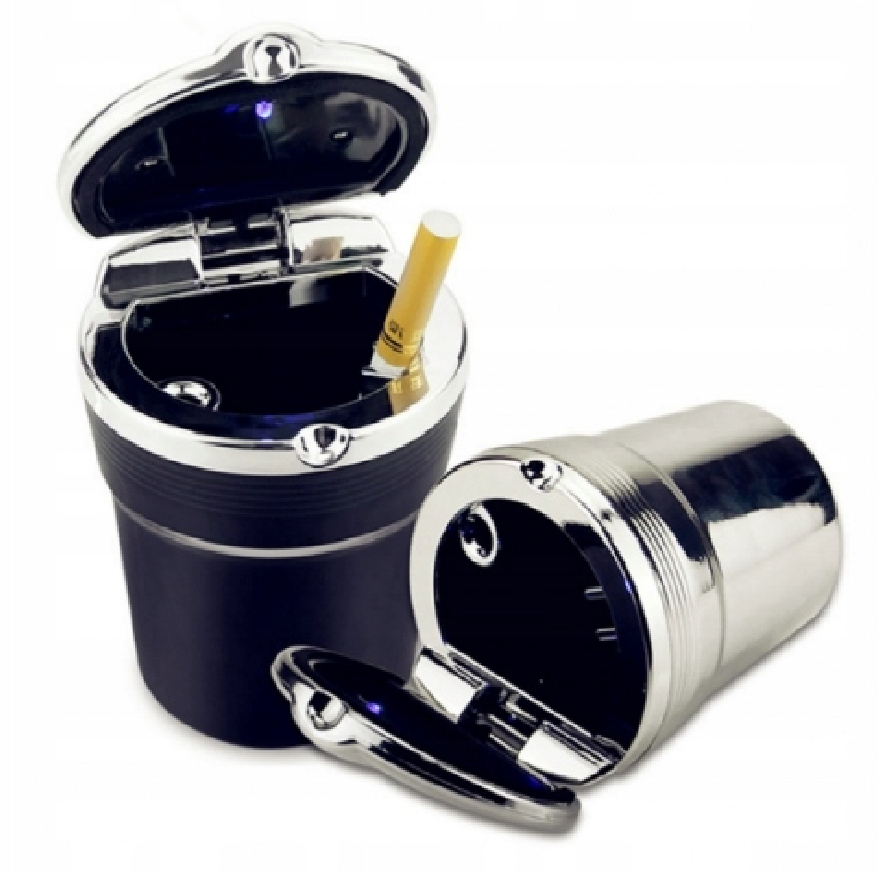 POPIELNICZKA SAMOCHODOWA LED W MIEJSCE KUBKA KOSZ