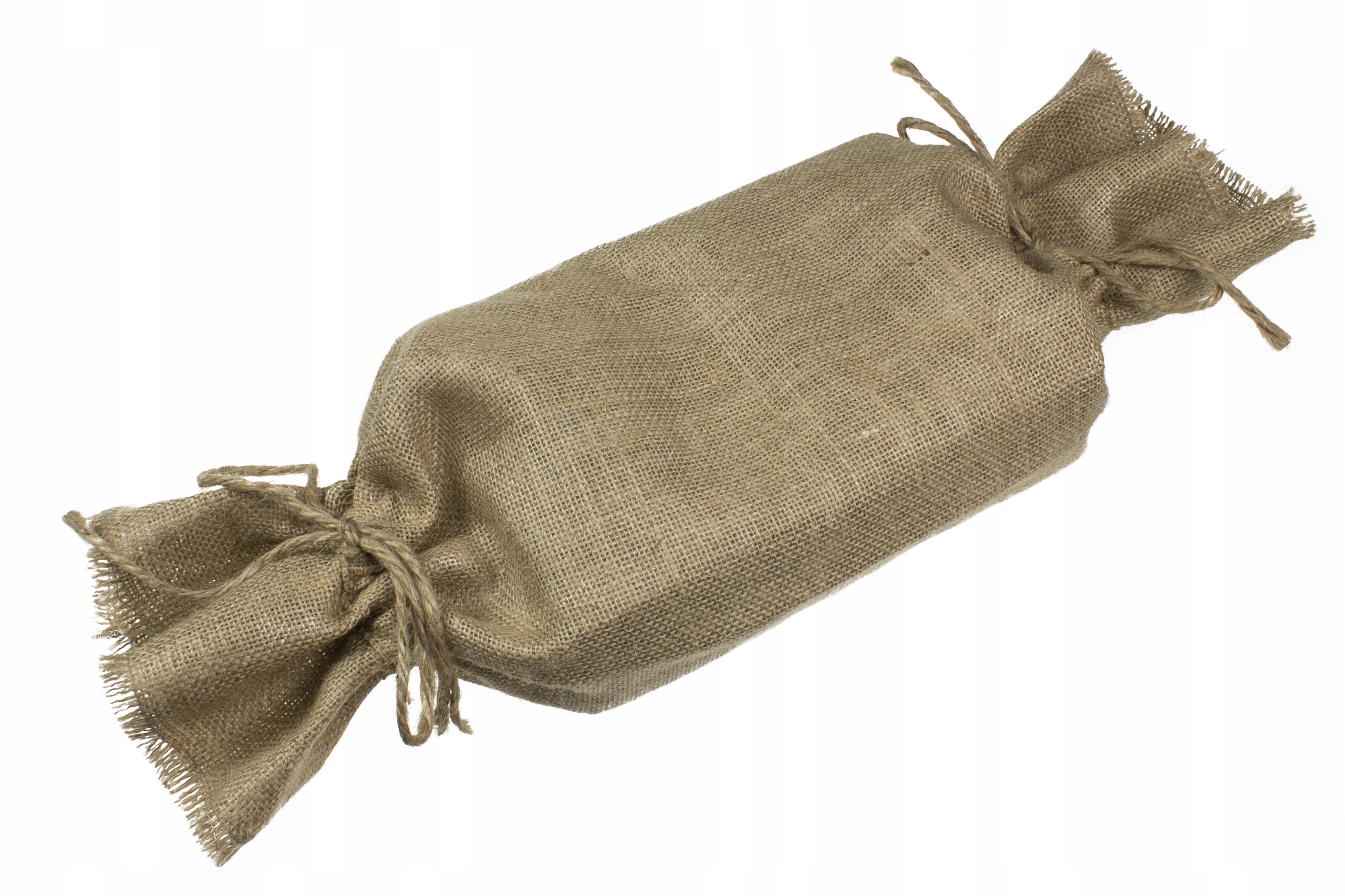 

Cukierek Świąteczny Jutowy pudełko na prezenty