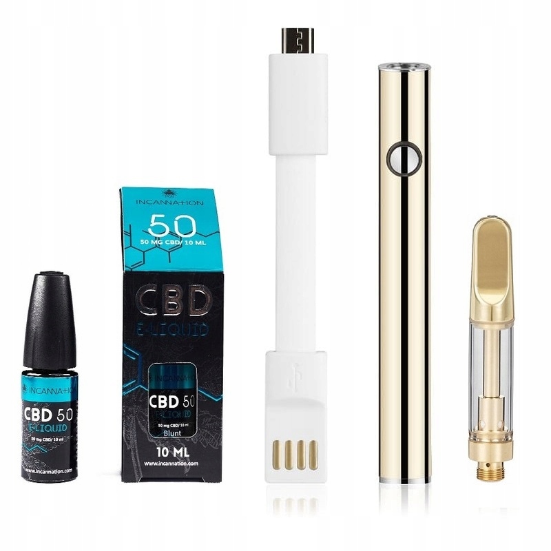 

Waporyzator Vape Pen Gold E Liquid Cbd 0,5% Cbd