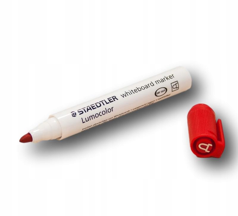 

Czerwony marker suchościeralny Lumocolor Staedtler