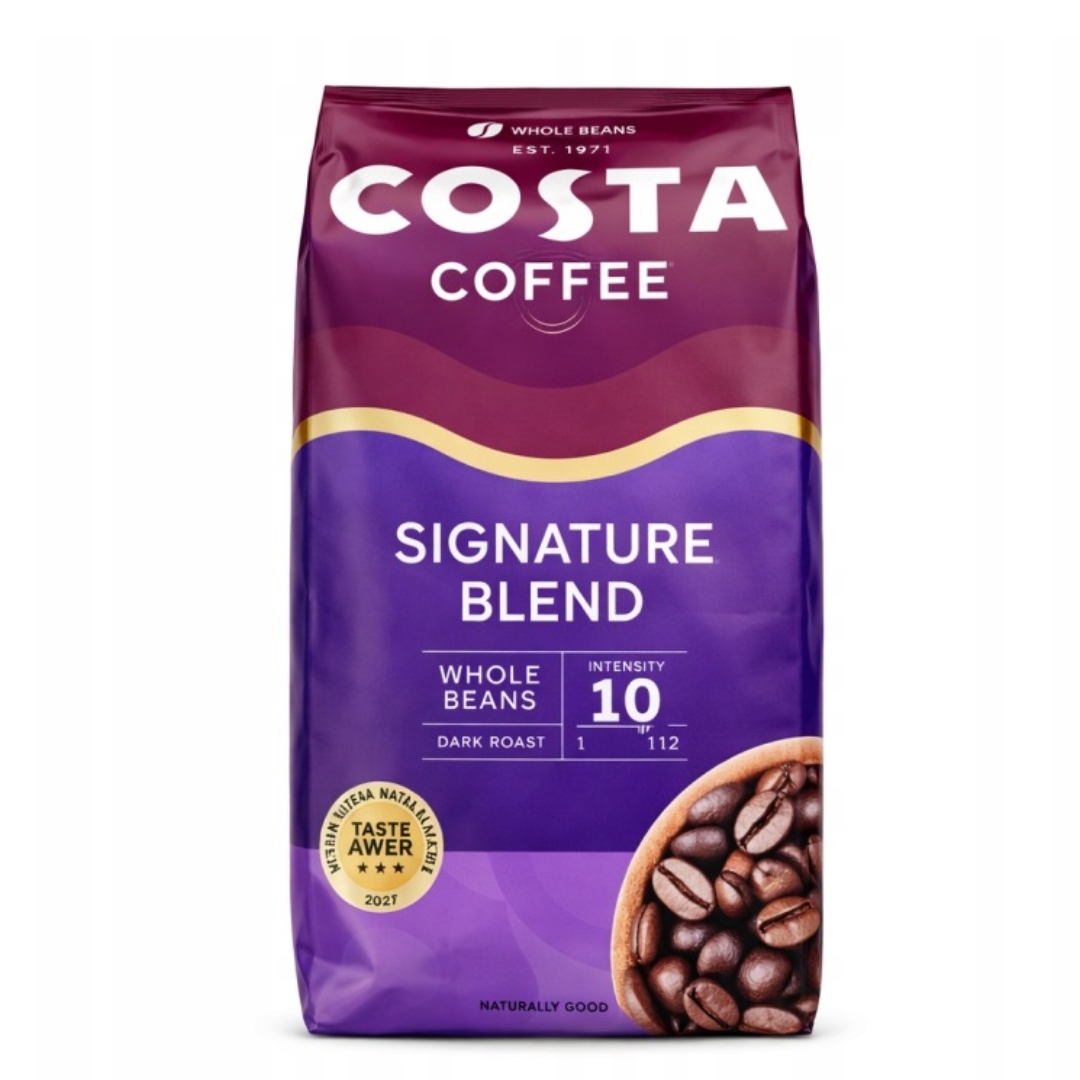 Costa Signature Blend Dark Roast 1kg Kawa Ziarnista Ciemno Palona