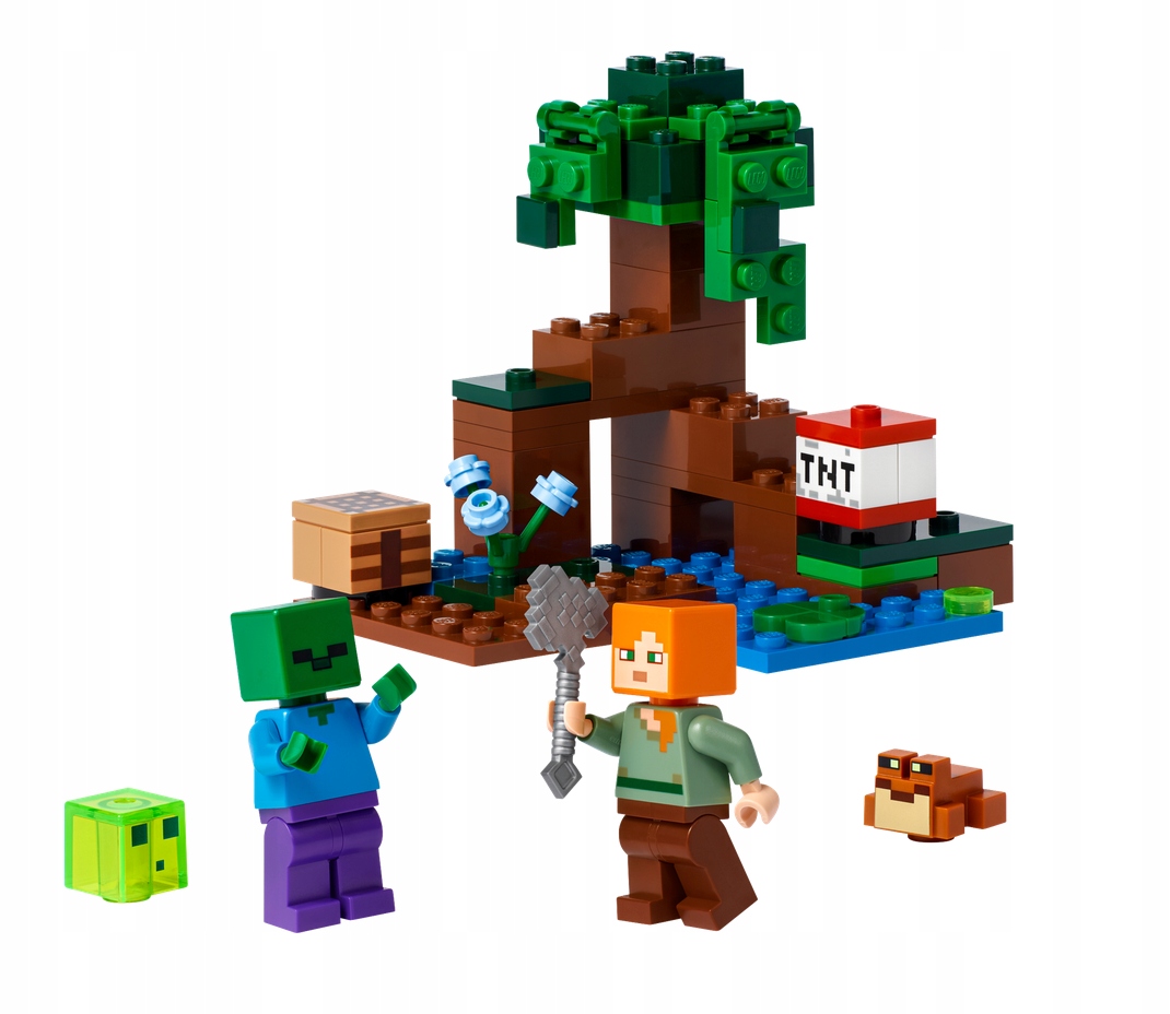 LEGO 21240 MINECRAFT PRZYGODA NA MOKRADŁACH Marka LEGO