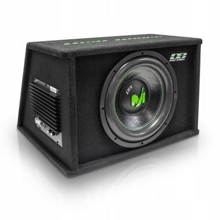 Subwoofer Aktywny 30cm Skrzynia Basowa Beaf Bonce Machete ML-12A Kable