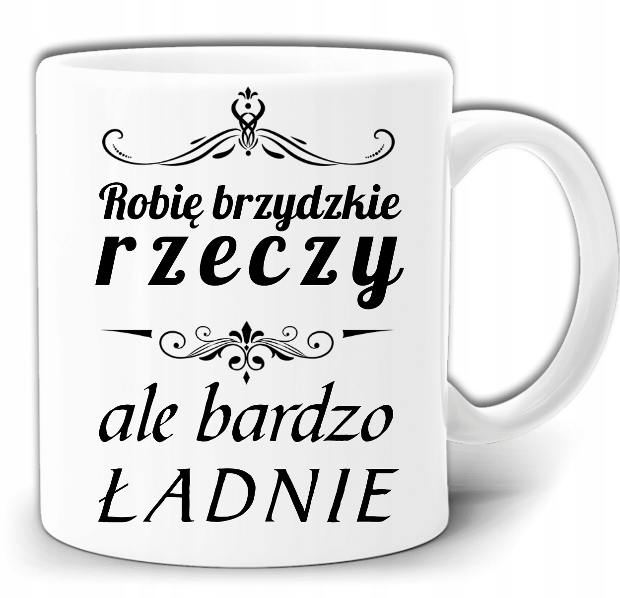 ROBIĘ BRZYDZKIE RZECZY ŁADNIE KUBEK +PUDEŁKO GW226