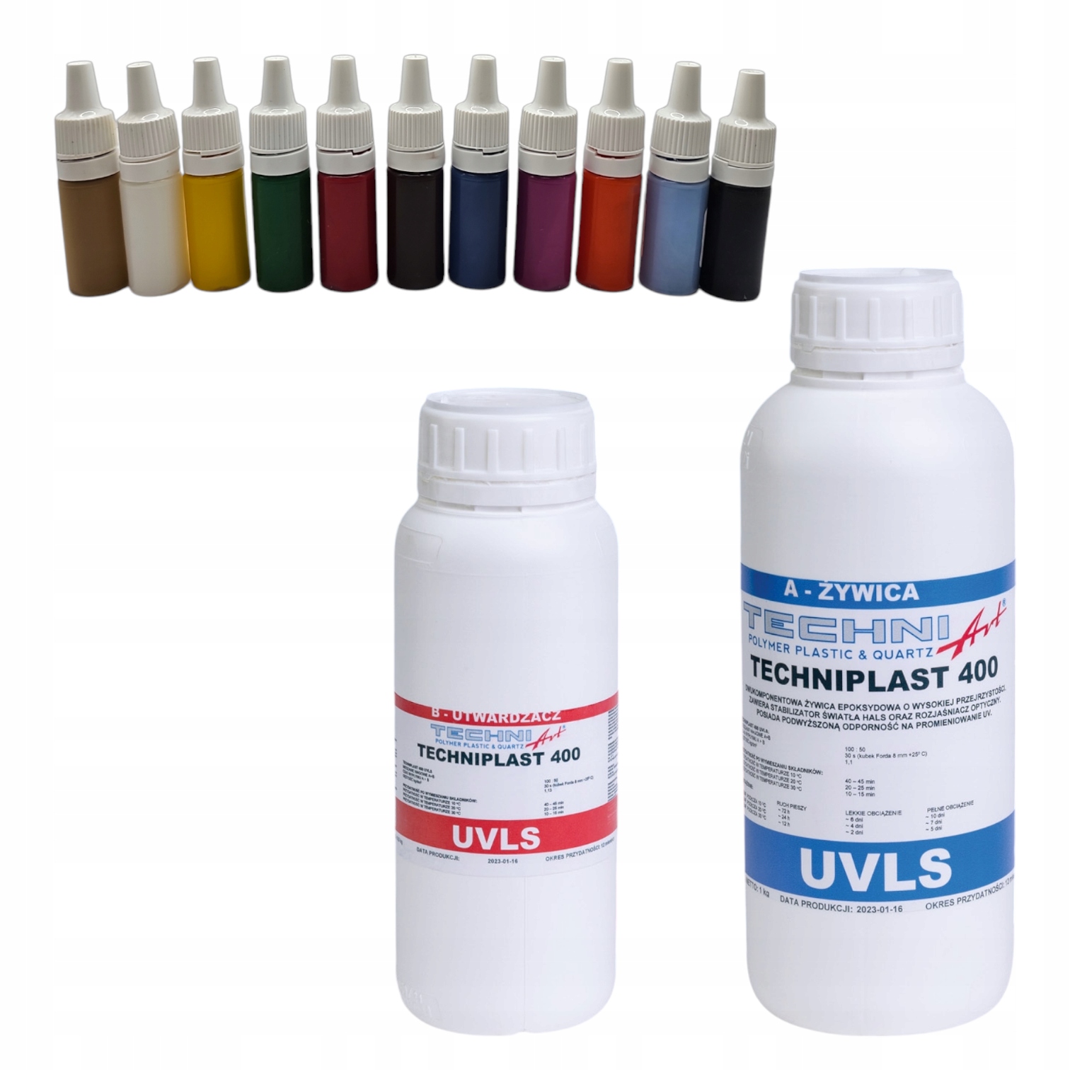 Slévárenská pryskyřice Uvls 400 1.5 kg barvivo Bonus