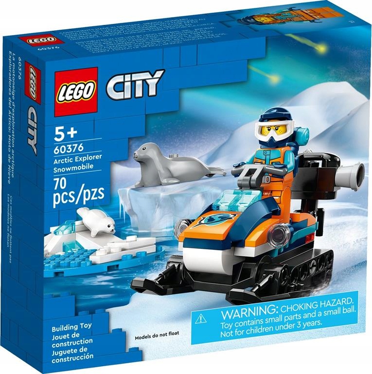 LEGO CITY SKUTER ŚNIEŻNY BADACZA 60376