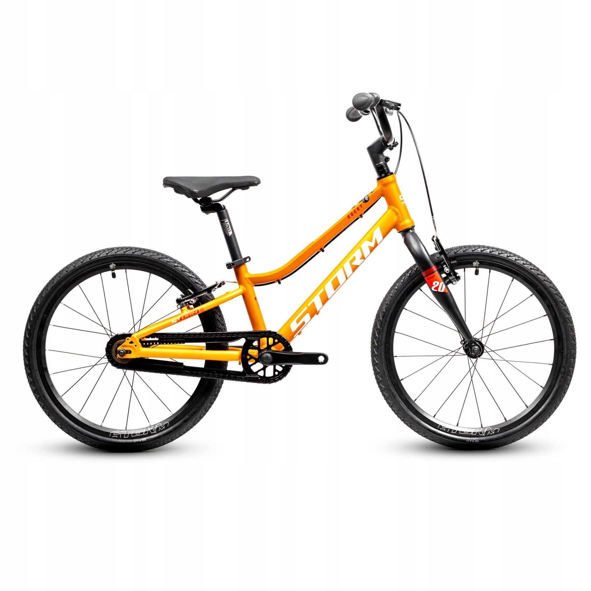 Rower Dziecięcy Storm Dla Dziecka Rocky 20 Cali Przerzutka Shimano