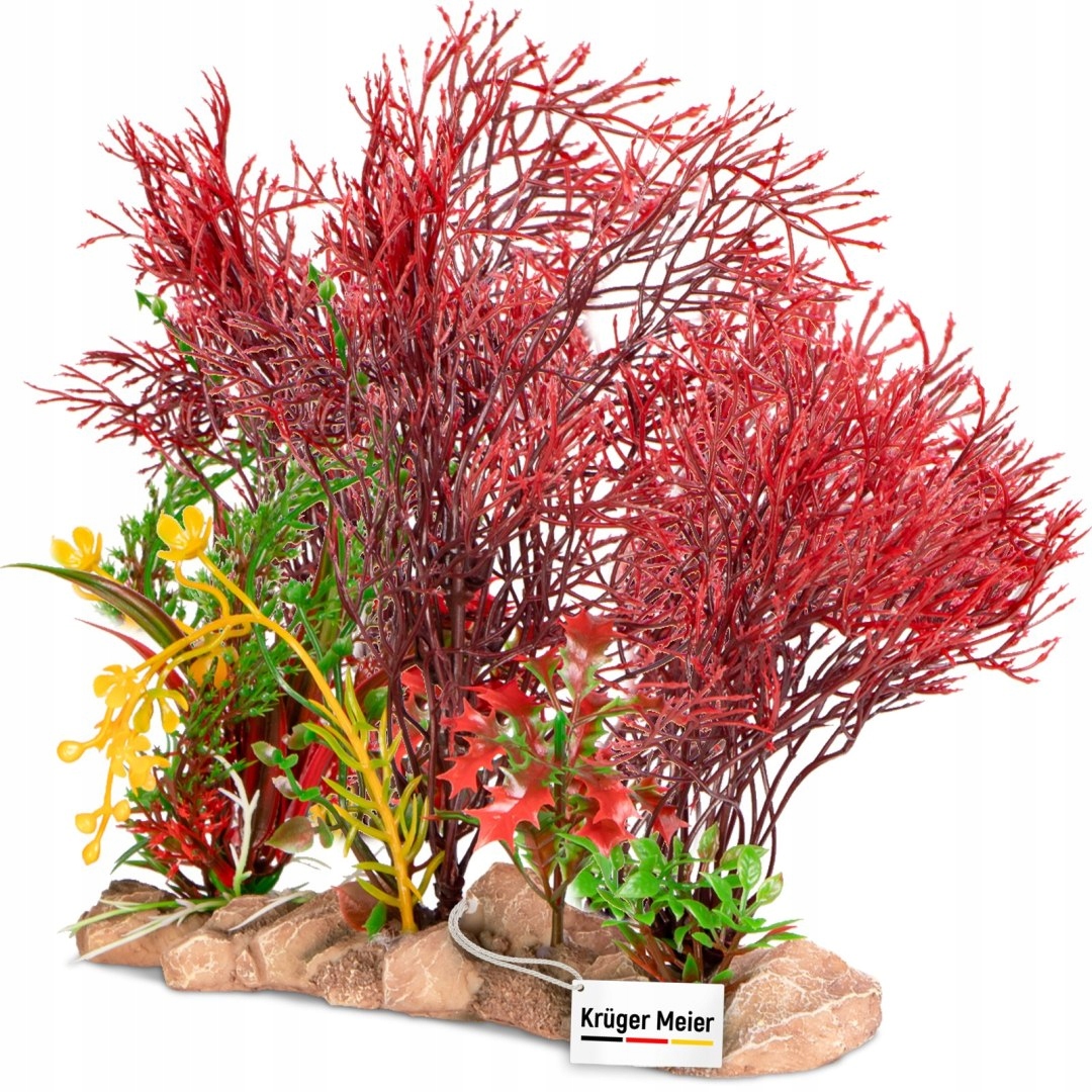 Kruger Meier Plant Garden – rostlinná dekorace do akvária 21x8x20 cm
