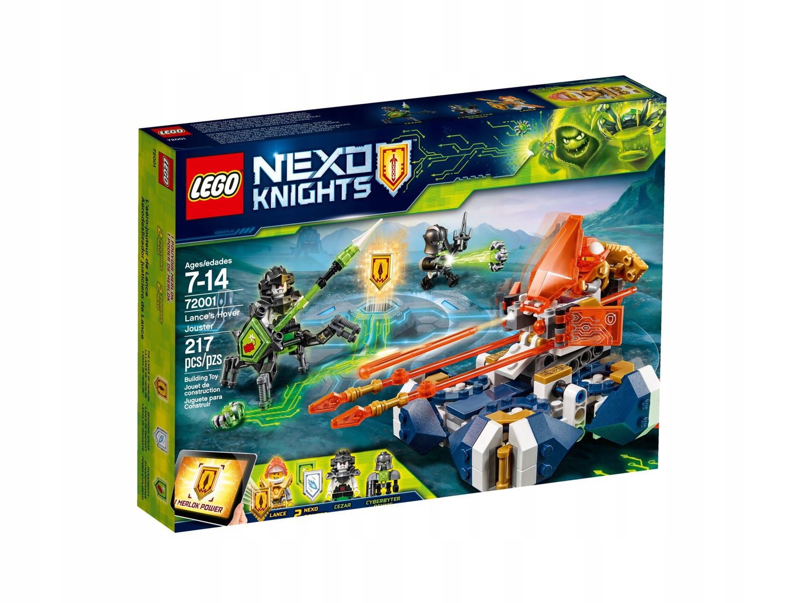 Lego Nexo Knights 72001 Bojový vznášedlo Lancea