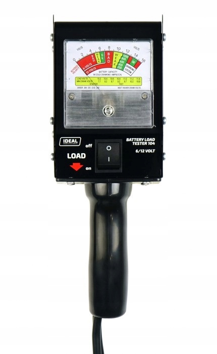 Tester akumulátorů zátěžový Badek 6 12V LBT104