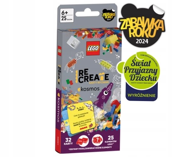 レコレーム LEGO® Recreate. Karty Wyzwań. Kosmos - Ameet