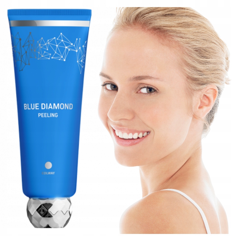 Blue Diamond Peeling Colway na obličej 3v1 Víceúčelový diamantový 75 ml