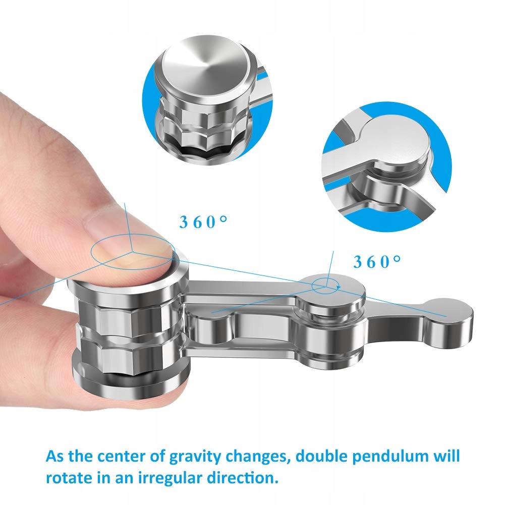 Anti-Anxiety Fidget Spinner, Finger Spinning Toy Rodzaj Fidget Spinner