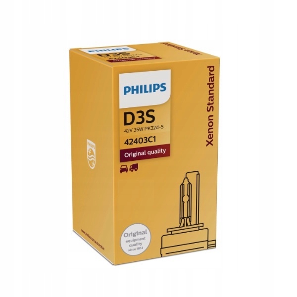 

Philips żarówka D3S Standard 42V 35W palnik xenon