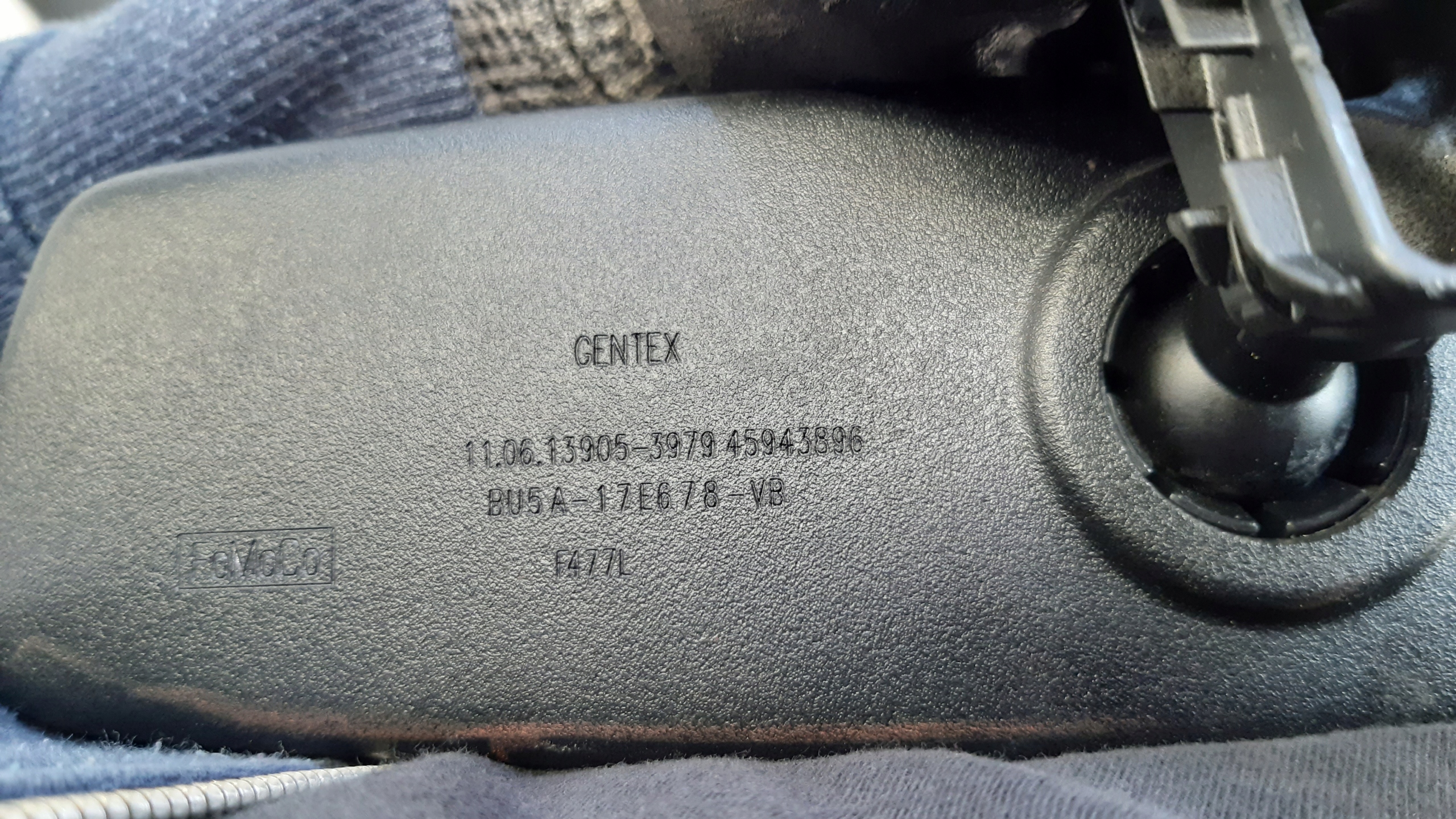 rear-view mirror BV5A17E678VB Ford Focus MK3