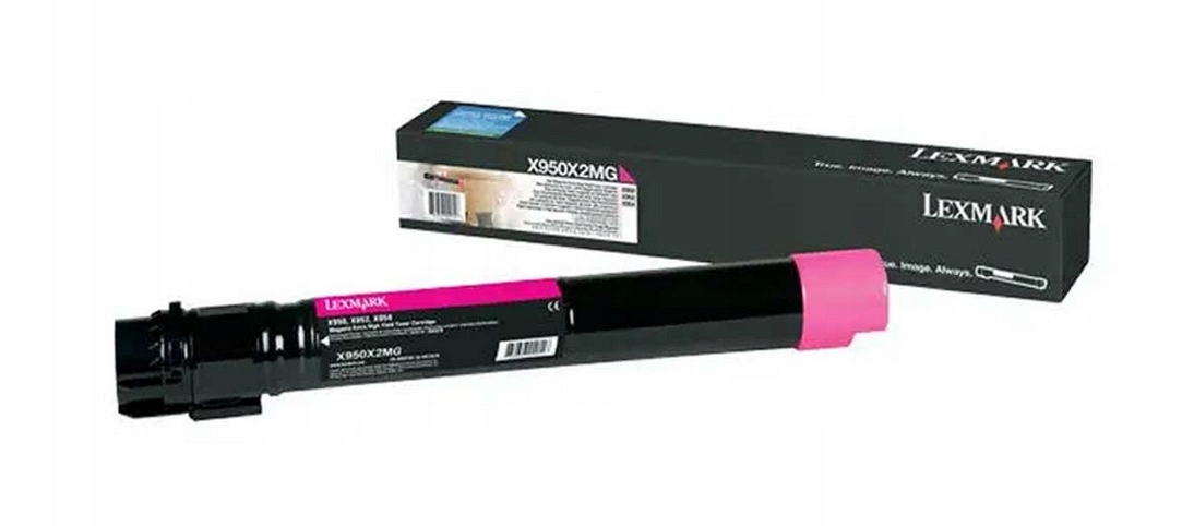 Toner Lexmark X950X2MG M Originál červený x952 x950 x954