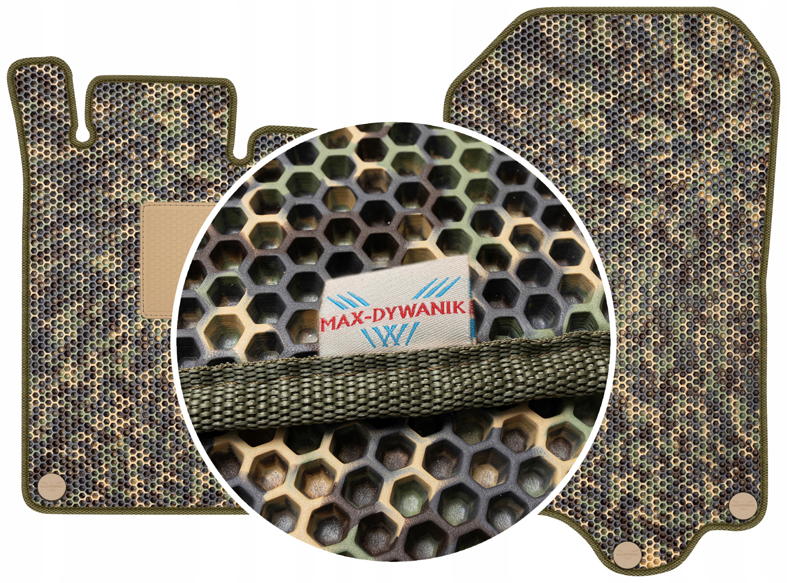 Mercedes Sl IV R129 500 od roku 1997-2001. Gumové rohože do auta Eva Moro