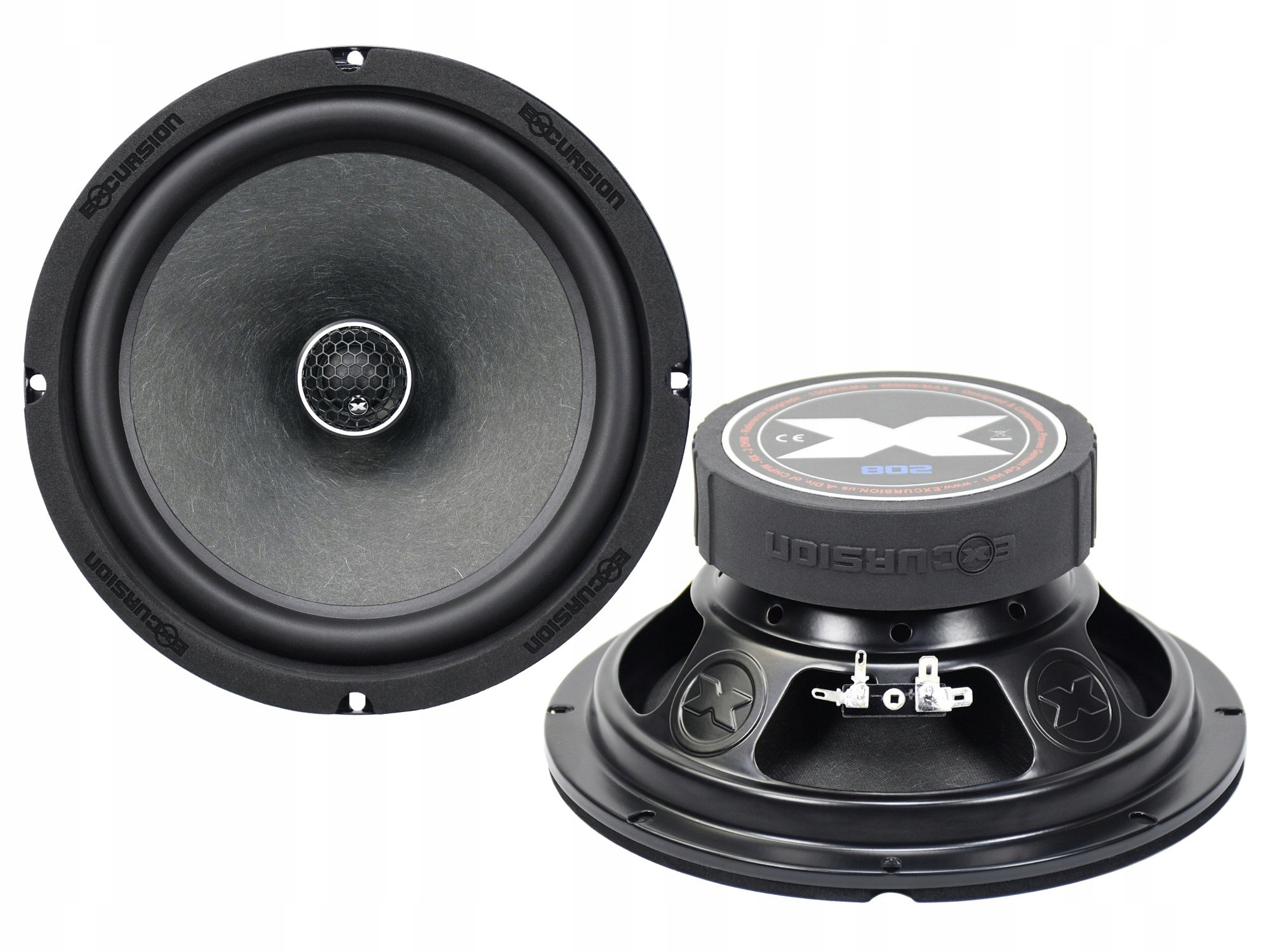 Reproduktory Excursion RX-802 2-pásmové 20 cm 150/400 W, 92 dB, 35-20000 Hz, 2 ohm