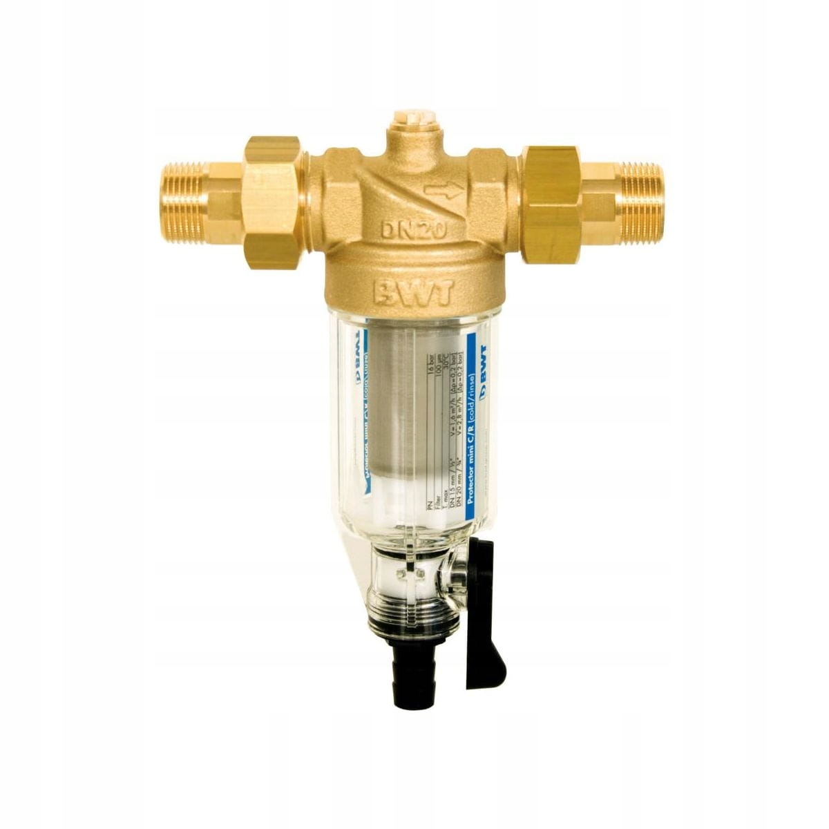 Mechanický filter Bwt Protector Mini C/r 1" 100um