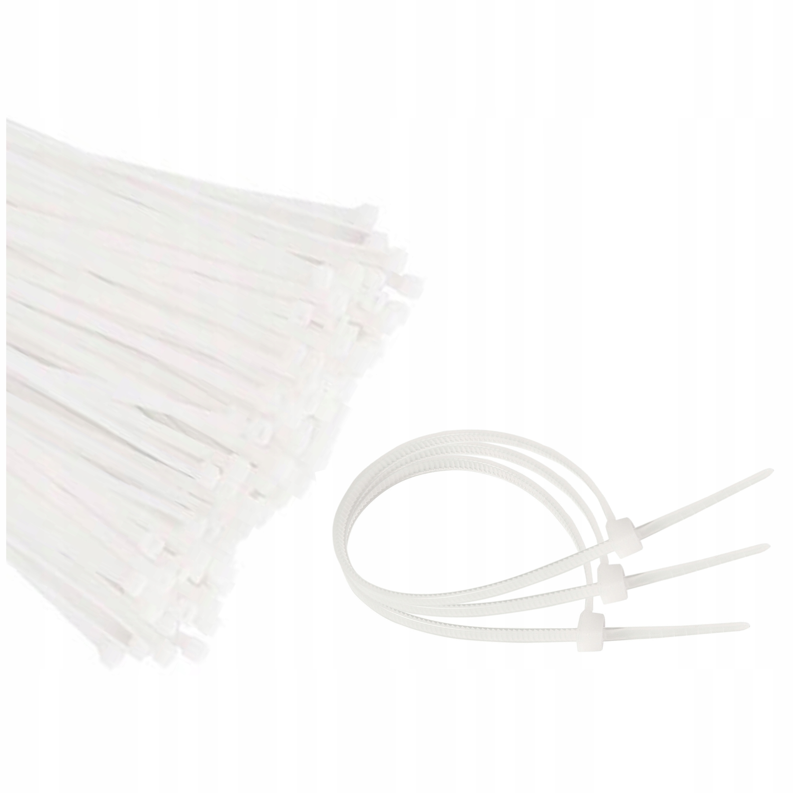 Stahovací Pásky Stahovací Pásky 480x12,4 bílé Tk 50/13 50 Kusů